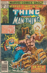 Marvel Two-in-one No 43 - The Thing and Man-Thing