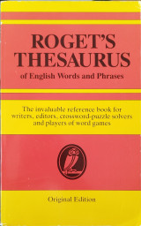Roget's Thesaurus of English Words and Phrases