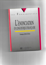 L'énonciation en linguistique française