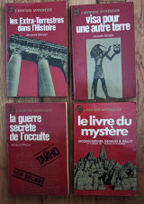 Les Extras - Terrestres dans ľ Histoire + Visa pour une autre terre + La guerre secrete de ľ occulte + Le livre du mystere (4 βιβλία)