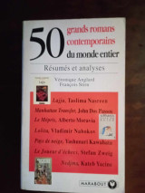50 grands romans contemporains du monde entier