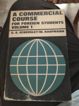 A commercial course for foreign students vol.1