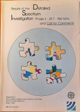 Results of the detailed spectrum investigation