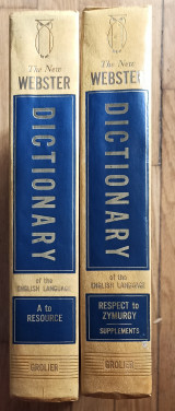 The new Webster encyclopedic dictionary of the English language. Volume I+II (2 τόμοι)