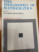 The Philosophy of Mathematics. Oxford Readings in Philosophy