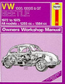 Volkswagen Beetles Owners Workshop Manual