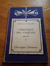 Chronique des Pasquier