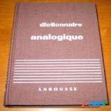 Dictionnaire analogique