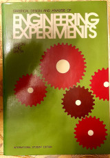 Statistical Design and Analysis of Engineering Experiments