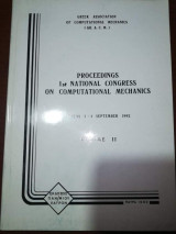 Proceedings 1st National Congress on Computational Mechanics Volume 1 & 2