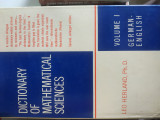 DICTIONARY OF MATHEMATICAL SCIENCES. VOL. 1. GERMAN-ENGLISH; 2nd ed