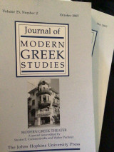 Journal of Modern Greek Studies
