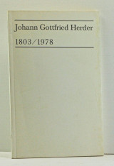Johann Gottfried Herder, 1803/1978