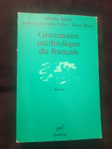Grammaire methodique du francais