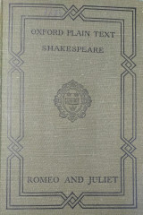 Oxford Plain Text Shakespeare - Romeo and Juliet