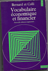 Vocabulaire économique et financier