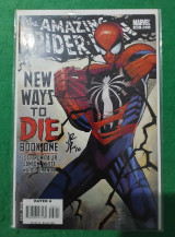 Amazing Spider-man 568 signed