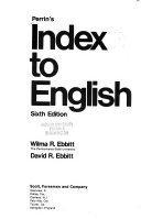 Perrin's Index to English