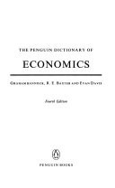 The Penguin Dictionary of Economics