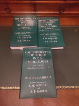 The Universities of Europe in the Middle Ages (Τρεις τόμοι, πλήρες έργο)