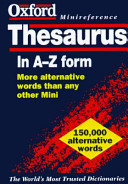 The Oxford Minireference Thesaurus