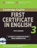 Cambridge First Certificate in English 3 for Updated Exam Self-study Pack (Student's Book with Answers and Audio CDs)
