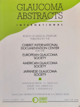 Glaucoma Abstracts - Review of Medical Literature