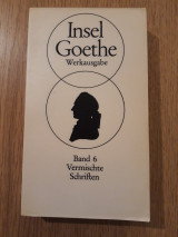 Werkausgabe, Band 6. Vermischte Schriften