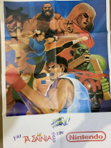 Αφισσα Street Fighter II -Nintendo- Για τα Σαίνια