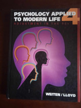 Psychology Applied to Modern Life