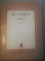 Platonis Dialogi volume ii