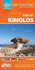 Κίμωλος: Μίνι Χάρτης "Orange Blue"