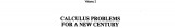 Calculus Problems for a New Century