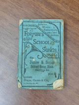 Formbys school songs, The Junior 7 Senior School Song Book