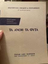 Τα Άνθη - Τα Φυτά (Διδασκαλία Σχεδίου & Ζωγραφικής)