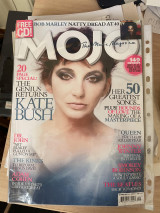 Mojo magazine 251 kate bush,beatles,queen,the kings plus cd