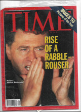 Time Magazine Rise of a Rabble - Rouser Vladimir Zhirinovsky
