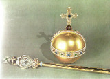 Κάρτα - Sovereign's Orb and Head of the Sovereign's Sceptre with the Cross.