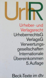 Urheber- und Verlagsrecht