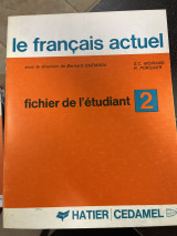 Le francais actuel 2