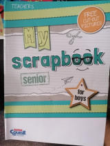 My scrapbook senior (for boys) teacher's book