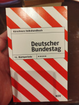 Kürschners Volkshandbuch Deutscher Bundestag γερμανική έκδοση
