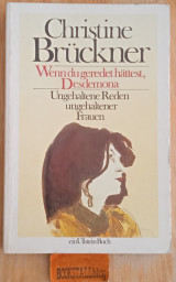 Wenn du geredet hättest, Desdemona