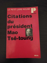 Citations du president Mao Tse-toung