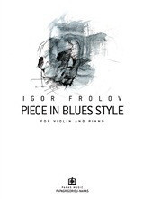 Piece in Blues Style: For Violin and Piano