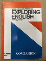 A new intermediate course exploring english companion