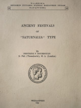 Ancient Festivals of "Saturnalia" Type