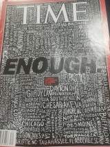 Time Magazine Enough. Augoust 2019