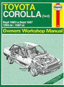 Toyota Corolla Owners Workshop Manual