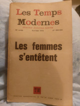 Les Temps Modernes nos 333-334